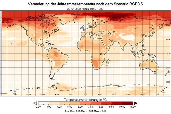 global RCP temp 2100