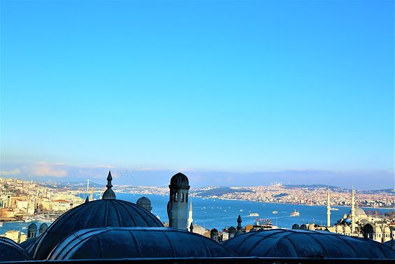 Blick über Bosporus