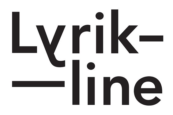 Logo mit dem Text: Lyrik-line