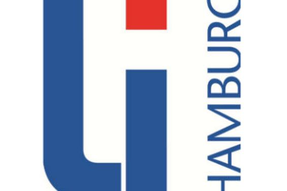 Zu sehen sind die Buchstaben li in blau sowie vertikal das Wort Hamburg. Das LOGO des Landesinstituts Hamburg.